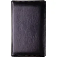 Визитница настольная OfficeSpace "Nebraska" на 96 визиток, 3 ряда, кожзам, черный