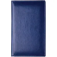 Визитница настольная OfficeSpace "Nebraska" на 96 визиток, 3 ряда, кожзам, синий