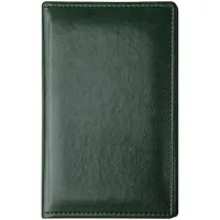 Визитница настольная OfficeSpace "Nebraska" на 96 визиток, 3 ряда, кожзам, зеленый