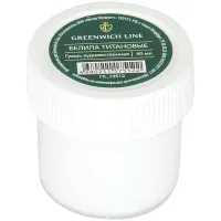 Гуашь художественная Greenwich Line, белая титановая, 40мл