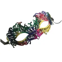 Маска карнавальная "Павлин"