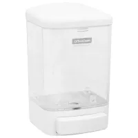 Диспенсер для жидкого мыла OfficeClean Professional, наливной, ABS-пластик, механический, белый, 1л