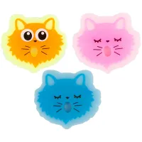 Ластик ArtSpace "Коты", фигурный, термопластичная резина, ассорти, 43*38*8мм