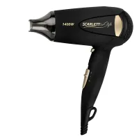 Фен Scarlett SC-HD70IT10, 1400Вт, 2 режима, складная ручка