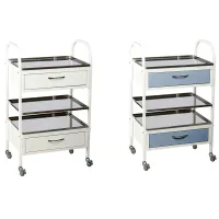 Стол медицинский манипуляционный Hilfe МД SM 2, 940*600*470мм, с ящиками (ПОД ЗАКАЗ)