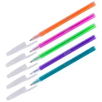Набор шариковых ручек (48 шт) Stick Neon синяя, 1,0 мм