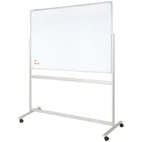 Доска магнитно-маркерная 2х3 "Office", 120*180см, двусторонняя, мобильная