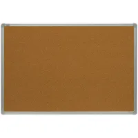 Доска пробковая 2х3 "Office", 60*90см, алюминиевая рамка