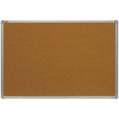 Доска пробковая 2х3 "Office", 90*120см, алюминиевая рамка