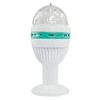 Диско-лампа светодиодная e27, 19,5см, подставка с цоколем e27 в комплекте, 230В