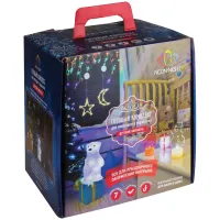 Набор для новогоднего украшения интерьера "Детская", цвет гирлянды мультиколор