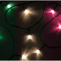 Электрогирлянда светодиодная "Твинкл Лайт", 120 ламп, мультиколор, 8 режимов, 15м
