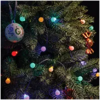 Электрогирлянда "Мультишарики", 30 ламп, RGB, 5м