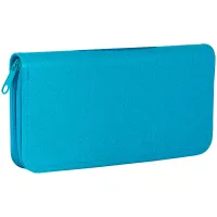 Пенал 1 отделение, 190*100 ArtSpace "My Space", голубой, ПВХ с блестками