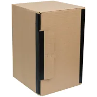 Короб архивный вертикальный OfficeSpace "Standard" плотный, на липучке