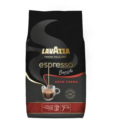 Кофе в зернах Lavazza "Gran Crema Espresso", вакуумный пакет, 1кг