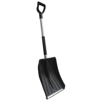 Лопата снеговая "Витязь. Авто", пластиковая, 37*28, с алюм. ручкой 90см, цвет микс