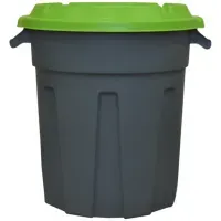 Бак для мусора уличный InGreen, с крышкой, 60л