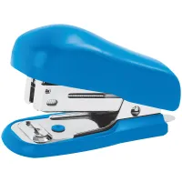 Мини-степлер №24 OfficeSpace до 12л., пластиковый корпус, синий
