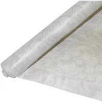 Скатерть одноразовая Vitto "Prestige", в рулоне, 1,18*7м, бумажная с полимерным покрытием, белая