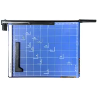 Резак сабельный A3 Гелеос РС A3-2 до 12 листов, металлическое основание