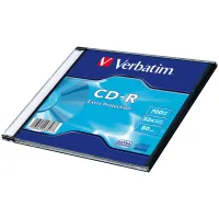 Диск CD-R 700Mb Verbatim 52x Slim