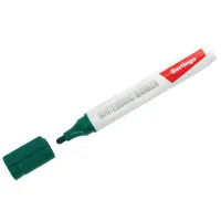 Маркер для белых досок Berlingo "Uniline WB210", зеленый, пулевидный, 2мм