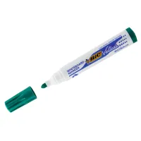Маркер для белых досок Bic "Velleda" зеленый, пулевидный, 1,4мм