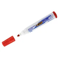 Маркер для белых досок Bic "Velleda" красный, пулевидный, 1,4мм