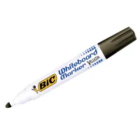Маркер для белых досок Bic "Velleda" черный, пулевидный, 1,4мм