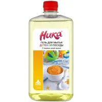 Средство для мытья детской посуды Ника "С первых дней жизни", гель, 1кг
