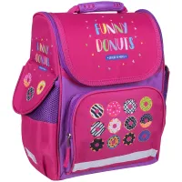 Ранец ArtSpace Junior "Funny donuts" 37*28*21см, 1 отделение, 3 кармана, анатомическая спинка