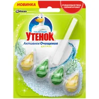 Подвесной блок для унитаза Туалетный утенок "Цитрус", блистер 301295 (ПОД ЗАКАЗ)