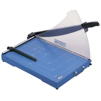 УЦЕНКА-Резак сабельный А3 KW-trio 448мм до 20 листов, защитный экран, металлическое основание