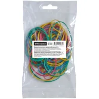 Банковская резинка  50г OfficeSpace, диаметр 60мм, ассорти, европодвес