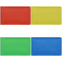 Визитница карманная OfficeSpace на 20 визиток, 65*110мм, ПВХ, ассорти