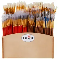 Дисплей Гамма для детских кистей, деревянный, малый, 230*180*180мм