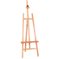 Мольберт напольный Лира Гамма "Студия", 54*82*159(224)см, бук
