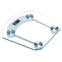 Весы напольные Gelberk GL-201, электронные, стекло, 180кг