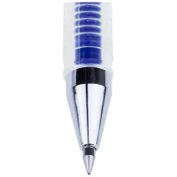 Набор гелевых ручек Crown "Hi-Jell" синяя, 0,5мм,штрих-код, 12шт