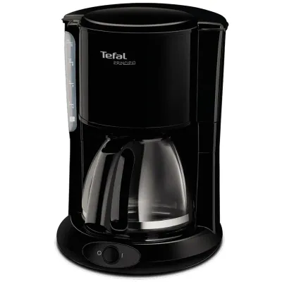 Кофеварка капельная Tefal CM261838, 1000Вт, 1,25л, черная