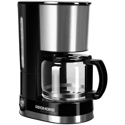 Кофеварка капельная Redmond RCM-M1507, 600Вт, 0,6л, черная
