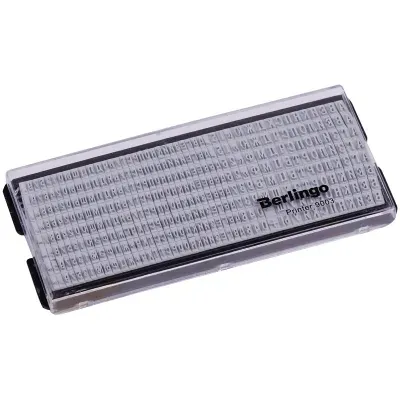 Касса букв, цифр и символов Berlingo "Printer 9003", 336 символов, 3мм, русская