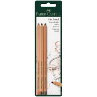 Пастельные карандаши Faber-Castell "Pitt Pastel", 03цв., блистер