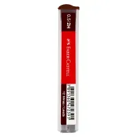 Грифели для механических карандашей Faber-Castell "Polymer", 12шт., 0,5мм, 2H