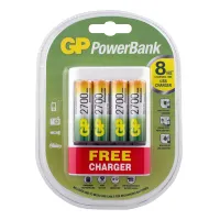Зарядное устройство GP PBU411 + 4шт акк. AA (HR06) 2600mAh