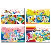 Альбом для рисования 08л., А4, на скрепке BG "Мир детства", эконом