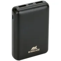 Внешний аккумулятор RivaCase PowerBank VA2410 10000mAh, Li-pol, Type-C, Micro USB, Output 2.1A