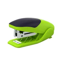 Мини-степлер №10 Erich Krause до 15л., пластиковый корпус, ярко-салатовый