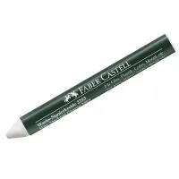 Мелок восковой универсальный Faber-Castell белый